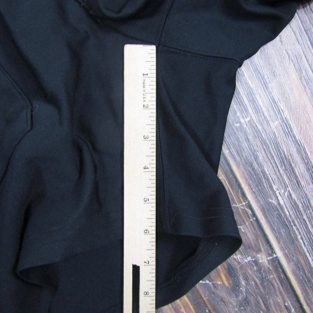 Vintage Sand-Knit Mens Medium 30-32 Black Knit Sweat Shorts Athletic Pockets